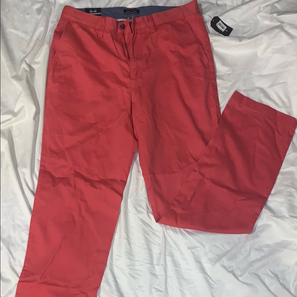 Nautica Men's Classic-Fit Stretch Deck Pants. 32/34